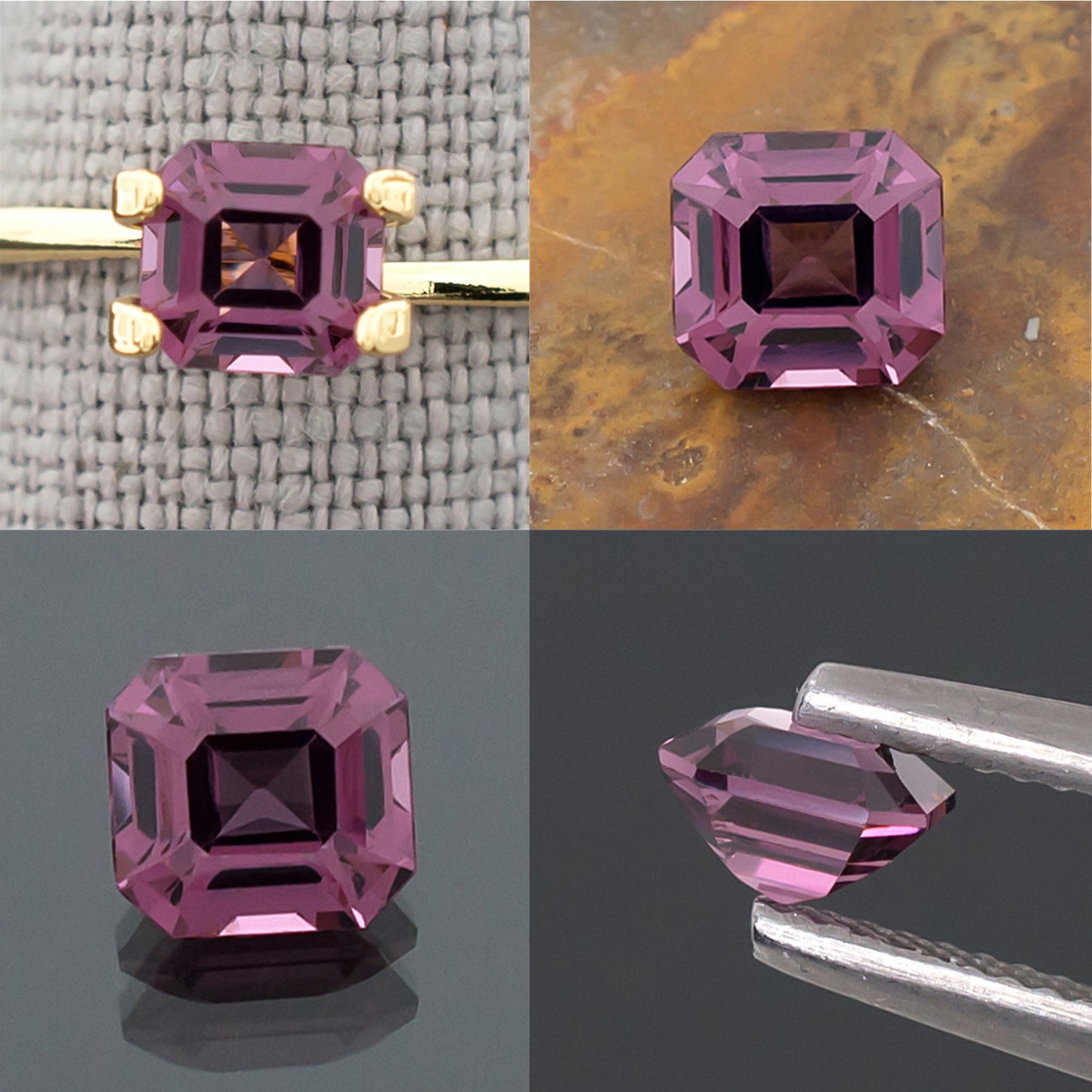 1,05 ct Lavendelspinell