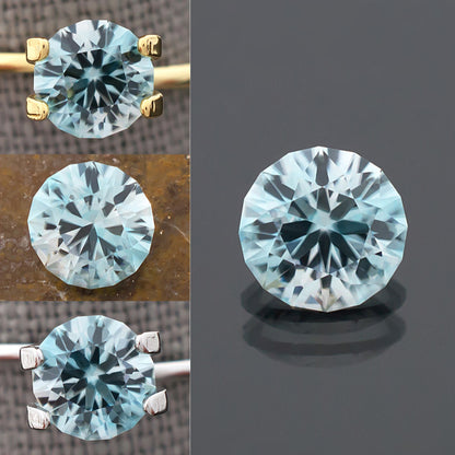 1,49 ct blauer Zirkon