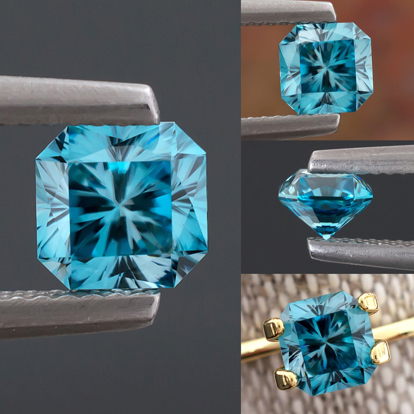 1.54ct Blue Zircon