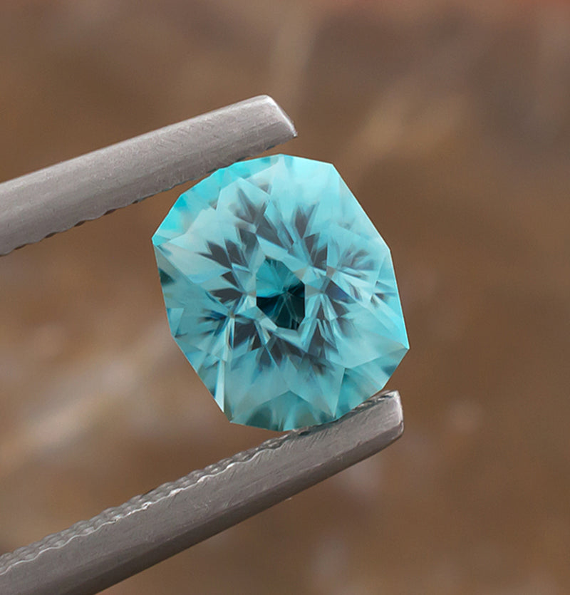 2.19ct Blue Zircon