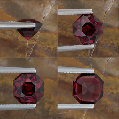 3.74ct Mahenge Garnet Colored Gemstone Collage I 
