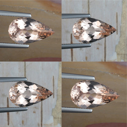 5.00ct Morganite Colored Gemstone Collage 

