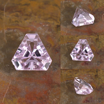 6.57ct Kunzite Colored Gemstone Collage 
