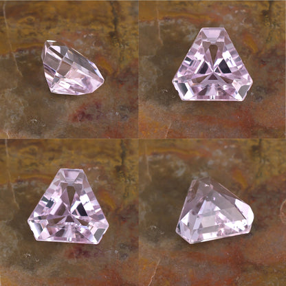 6.57ct Kunzite Colored Gemstone Collage
