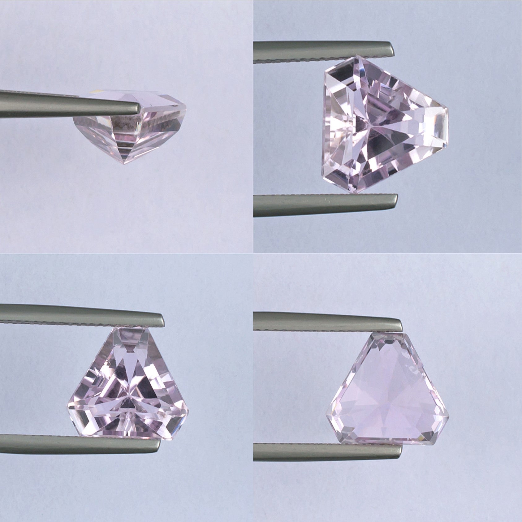 6.57ct Kunzite Colored Gemstone Collage 
