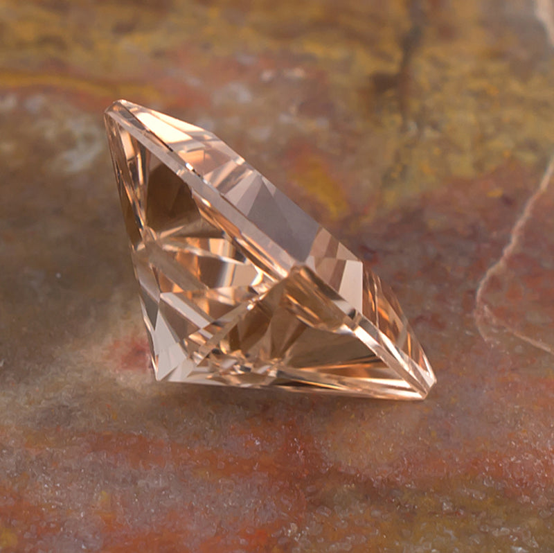7.37ct Morganite Colored Gemstone Collage
