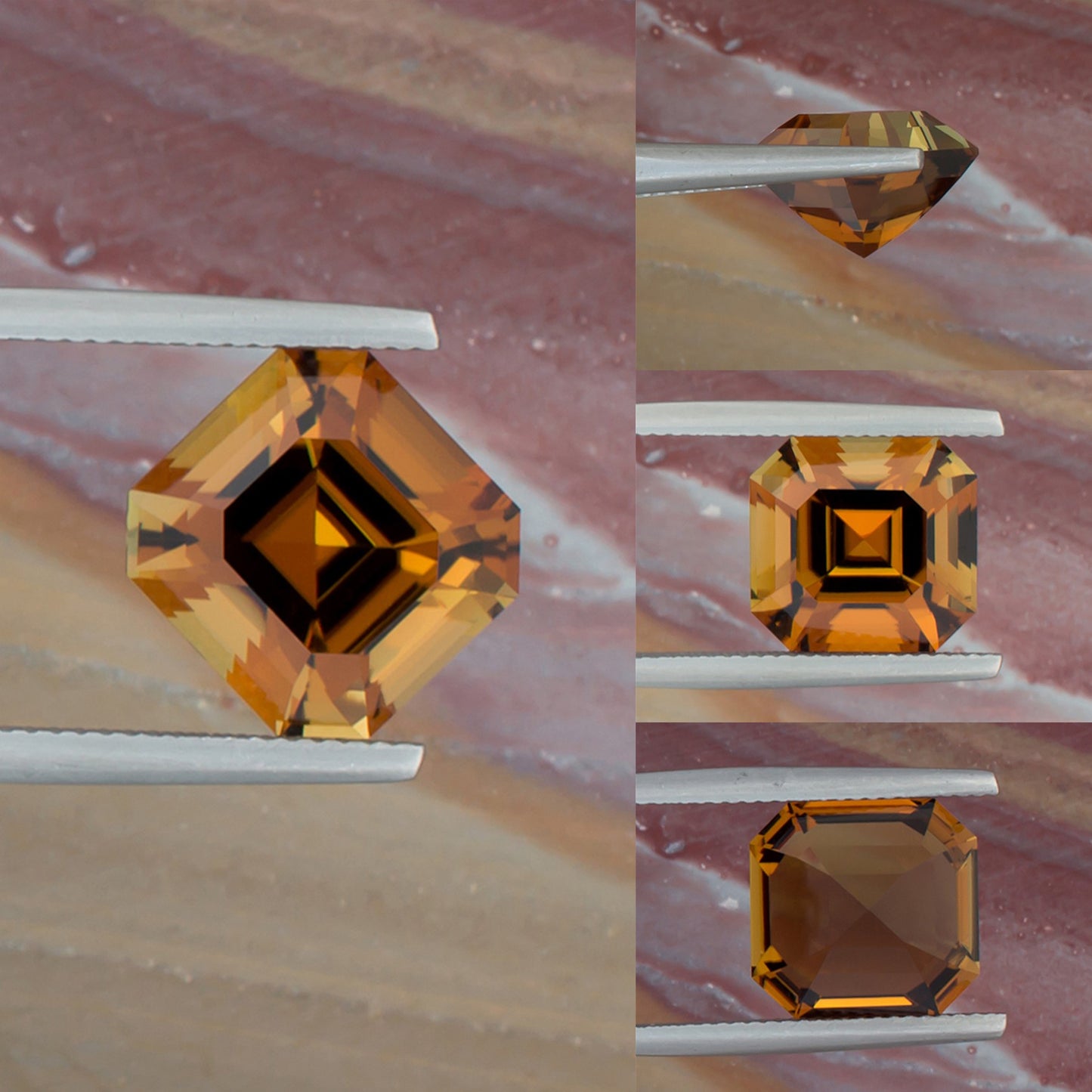 7.61ct Golden Tourmaline Collage I
