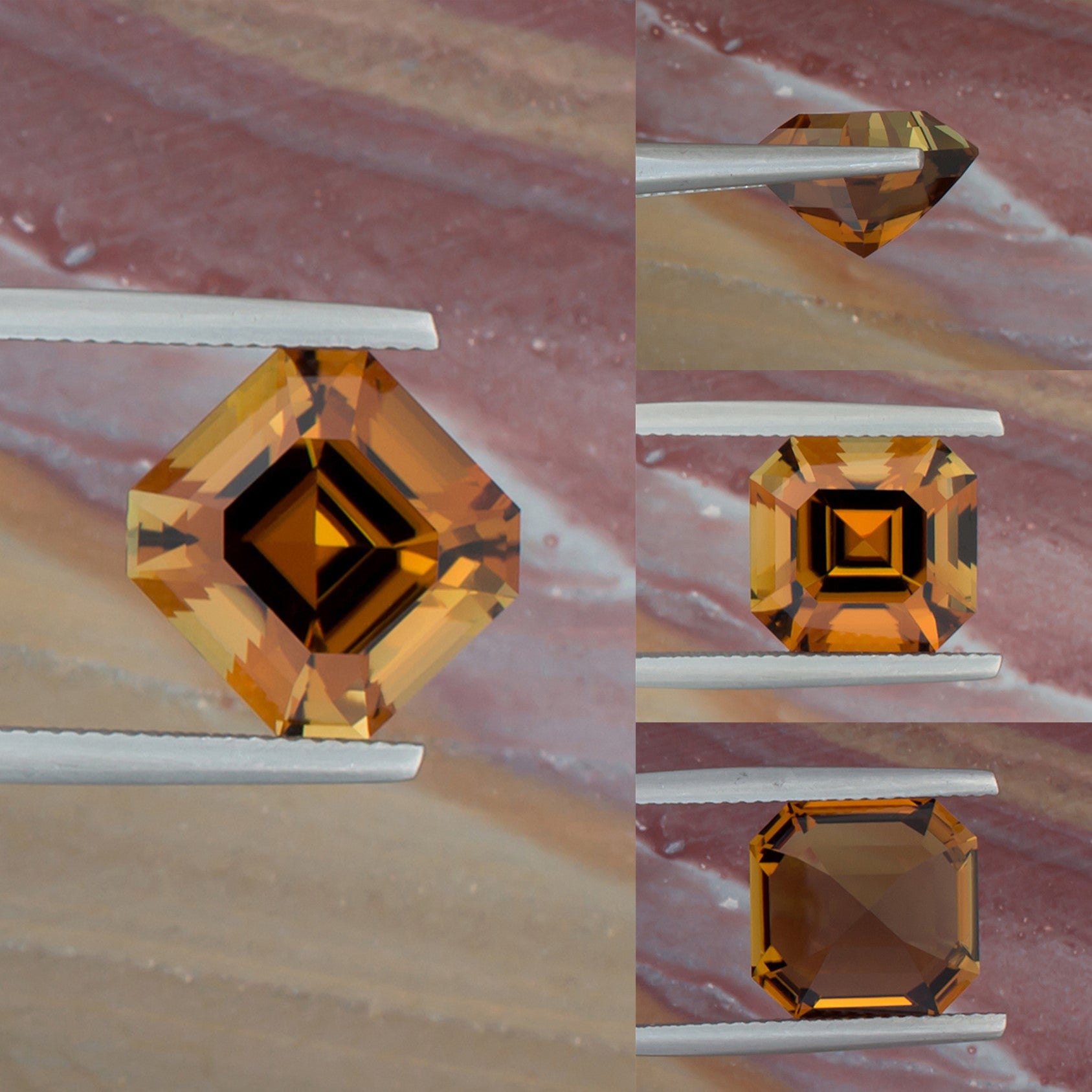 7.61ct Golden Tourmaline Collage I
