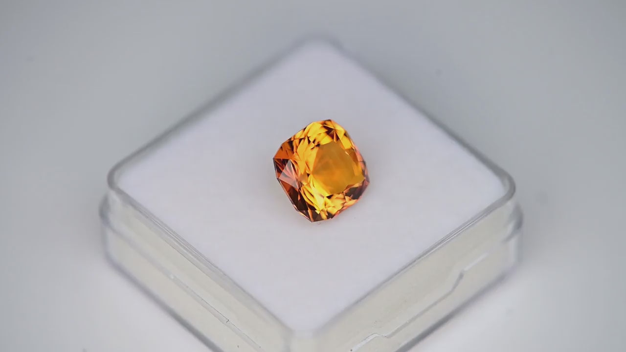 4.94ct Citrine Colored Gemstone Video 
