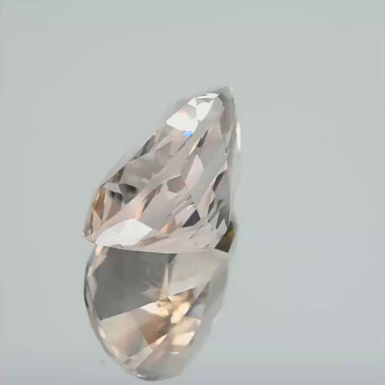 12.64CT Pink Morganite Colored Gemstone Movie
