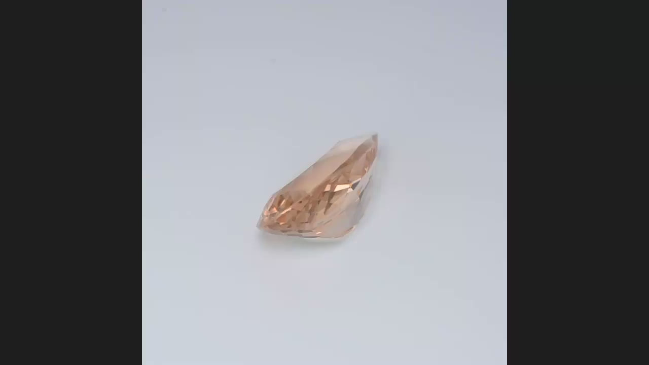 5.00ct Morganite Colored Gemstone Video 
