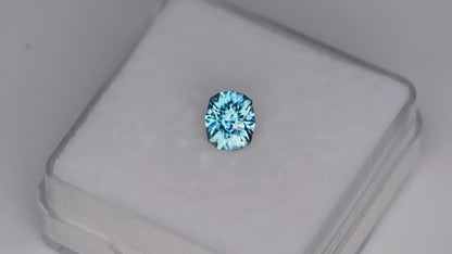 Zircon bleu 2,19 ct