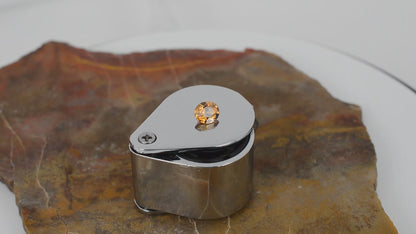 0,91 ct goldener Zirkon